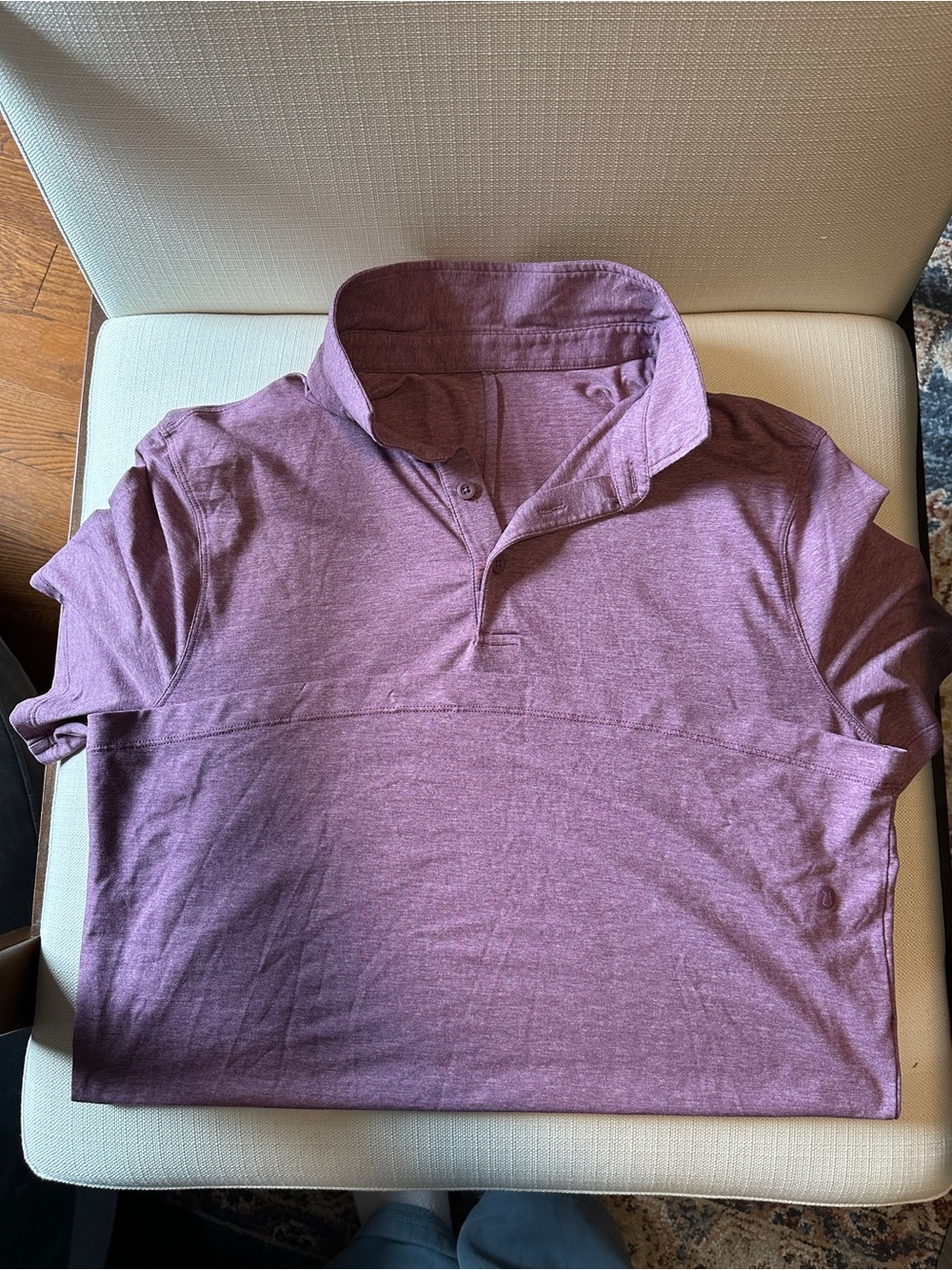 Lululemon stretchy polo, small